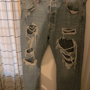 Levi’s button-fly 501 jeans
